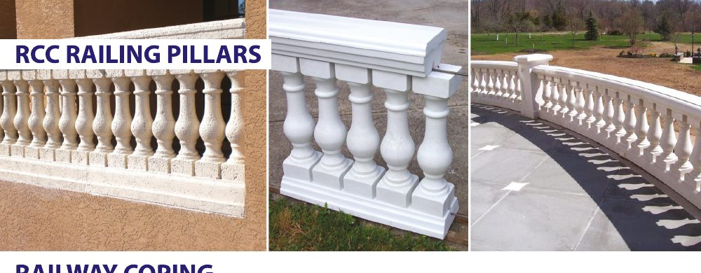 RCC Railing Pillars & Railway Coping catalogue reference